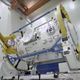 Part of China's space station unveiled state broadcaster CCTV.